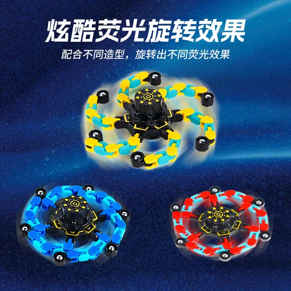 Transforming Mechanical Finger Spinner, Bagged Format - view 3