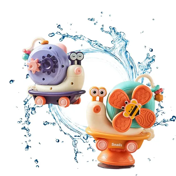 Suction-Cup Spinning Top, Bath-Play Format - view 3