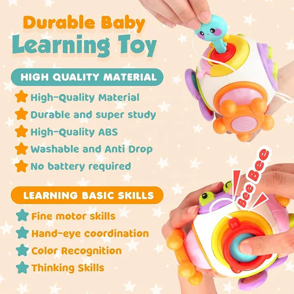 Multi-Activity Busy Cube, Color-Box Format - view 6