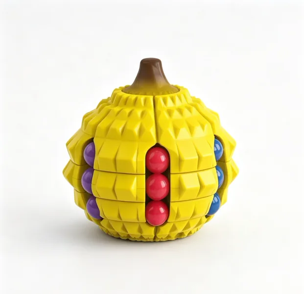 Durian Magic-Bean Rotating Puzzle - view 2