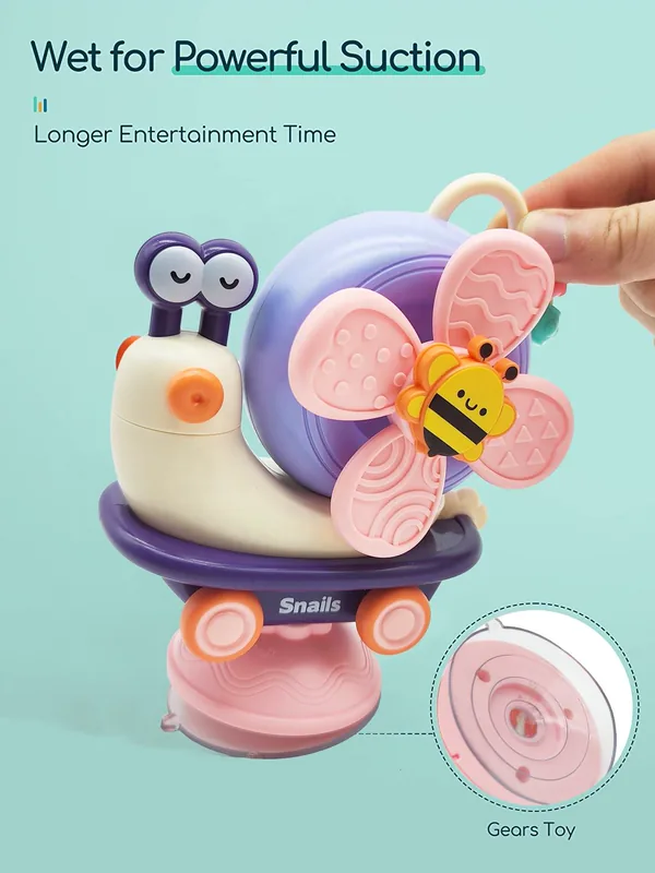 Suction-Cup Activity Spinner, Color-Box Version - view 5