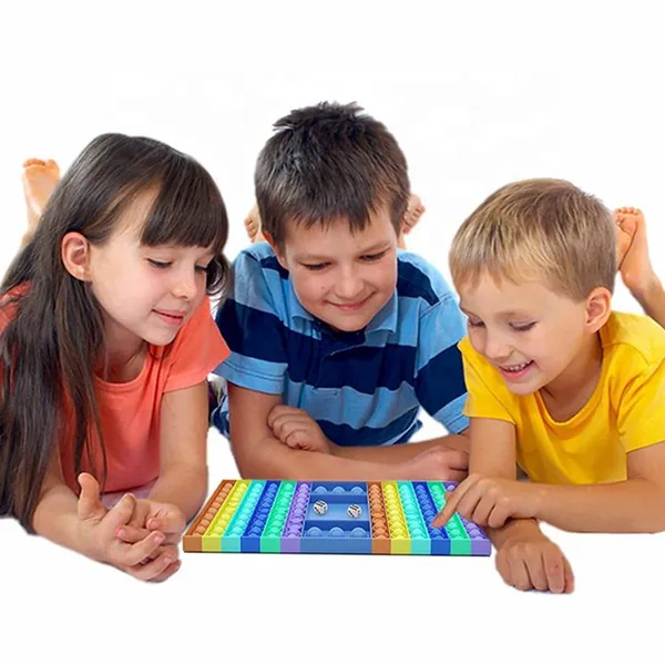 Silicone Push-Bubble Game Board, 31 x 17 cm