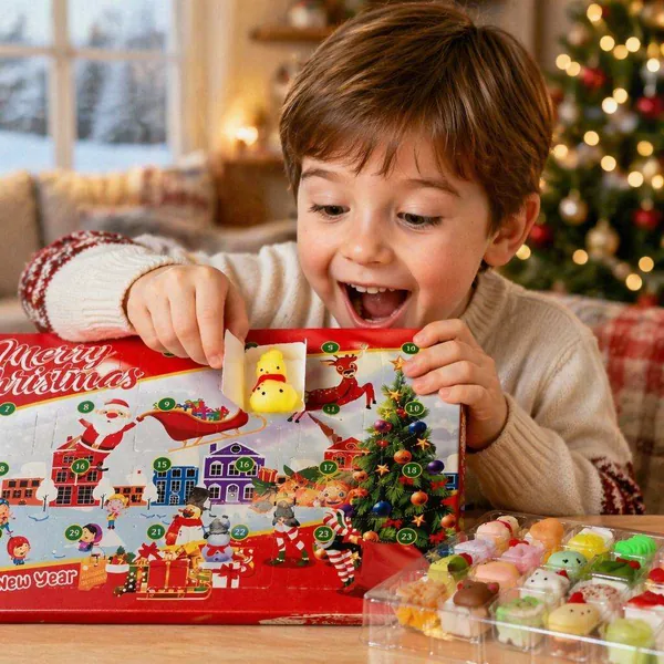 Mochi Squishy Advent Calendar, 24-Day Christmas Format - view 4