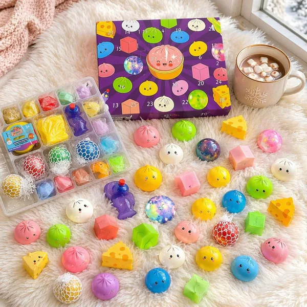 Mystery Baozi Squishy Calendar, 24-Day Gift Format - view 5